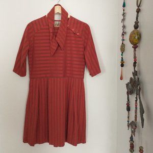 Ace and Jig Roxie Dress in Henna - Size M